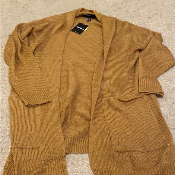 Forever 21 Sweaters - BNWT brown cardigan